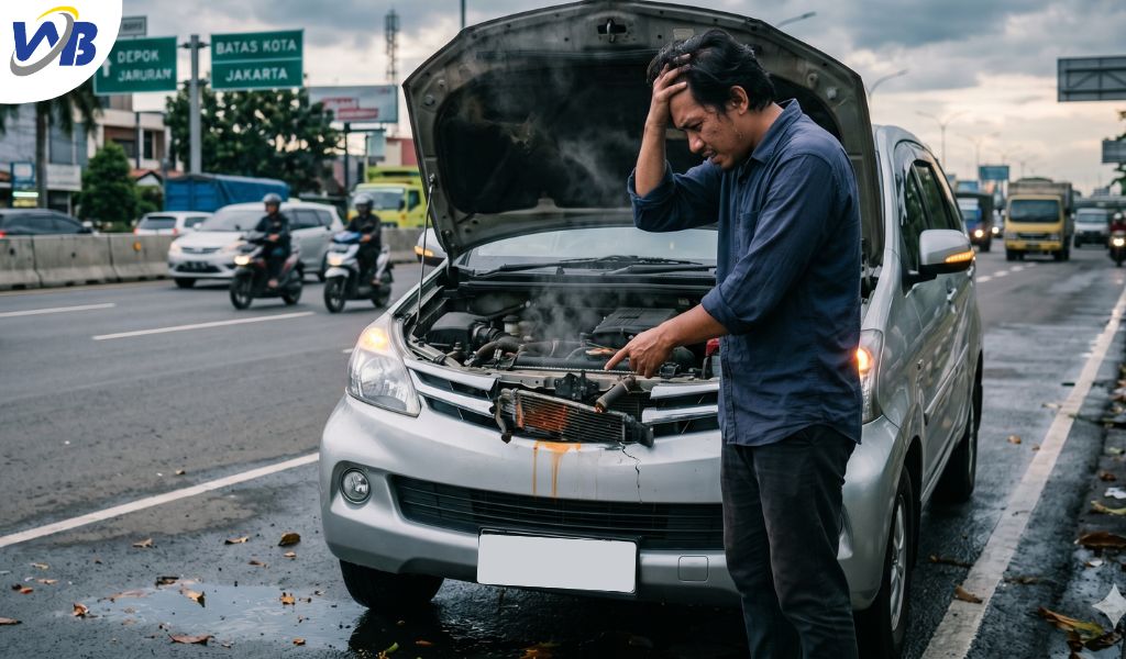 Tanda Radiator Mobil Rusak