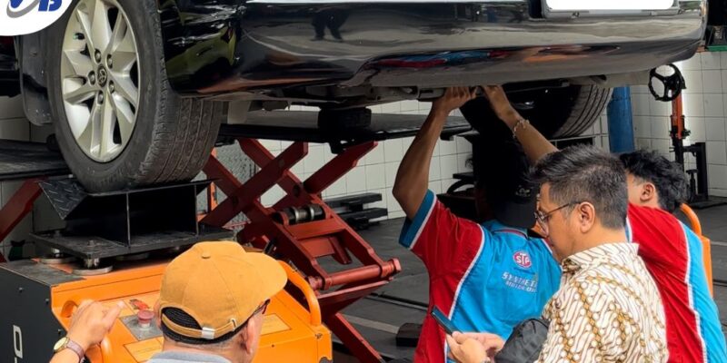 Cek Kaki Kaki Mobil EV